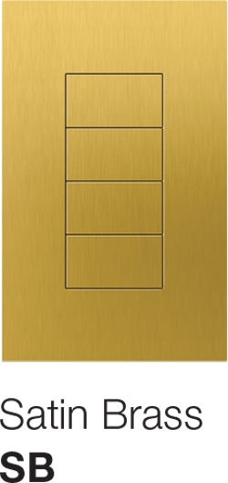 Satin Brass Keypad