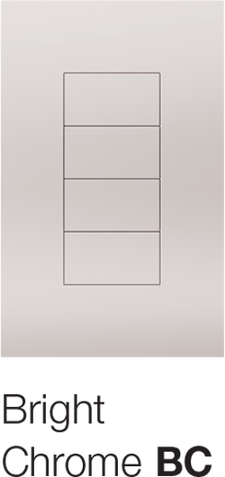 Bright Chrome Keypad